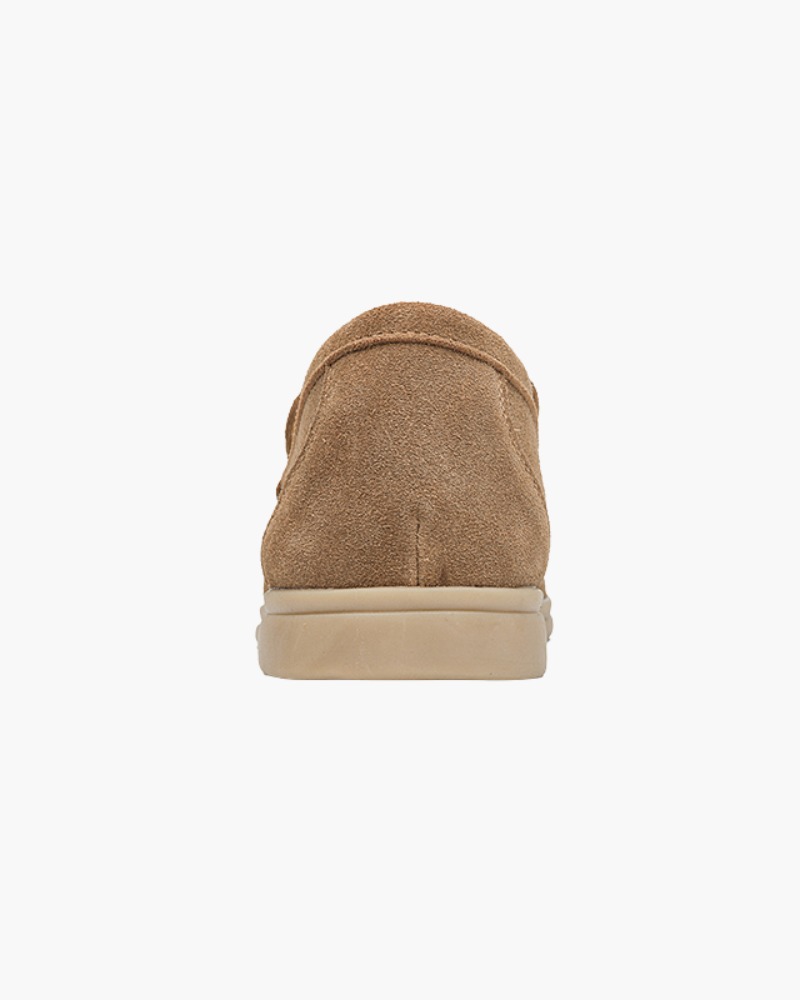 Gaitcraft - Premium Loafers en daim - Marron caramel