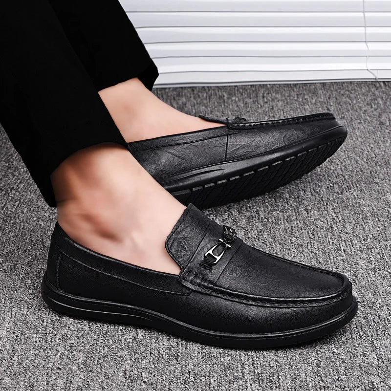 Gaitcraft - Bellezza Chaussures élégantes en Cuir Véritable - Noir