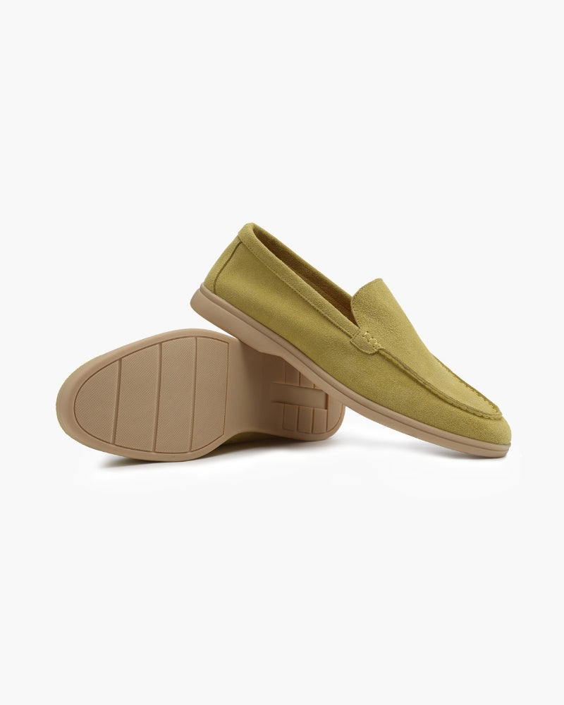 Gaitcraft - Premium Loafer en daim - Vert clair