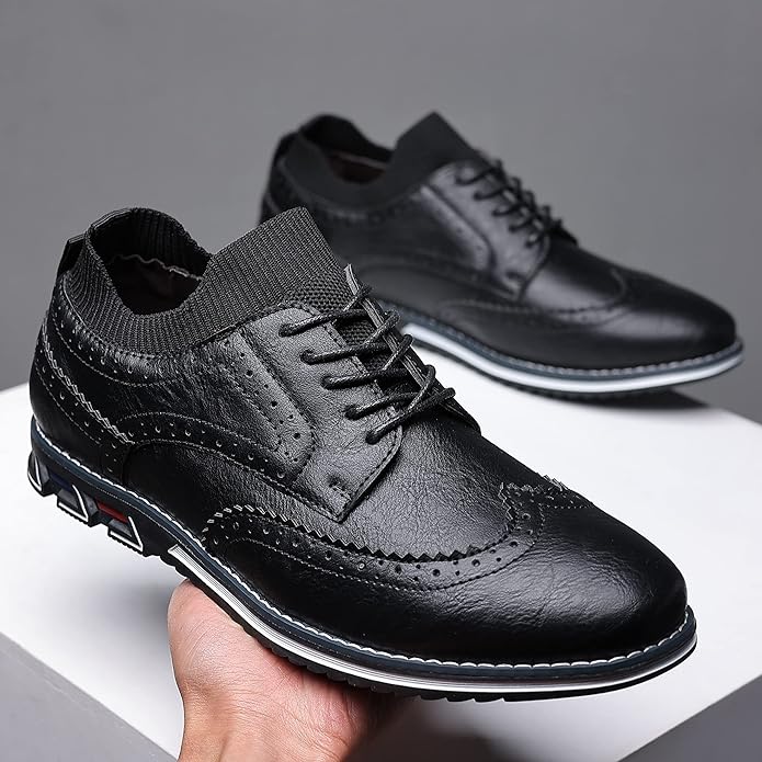 Gaitcraft - Oxford Classic Chaussure en cuir – Noir