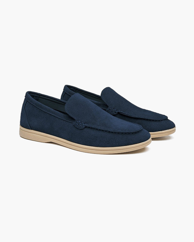 Gaitcraft - Premium Loafer en daim - Bleu marine