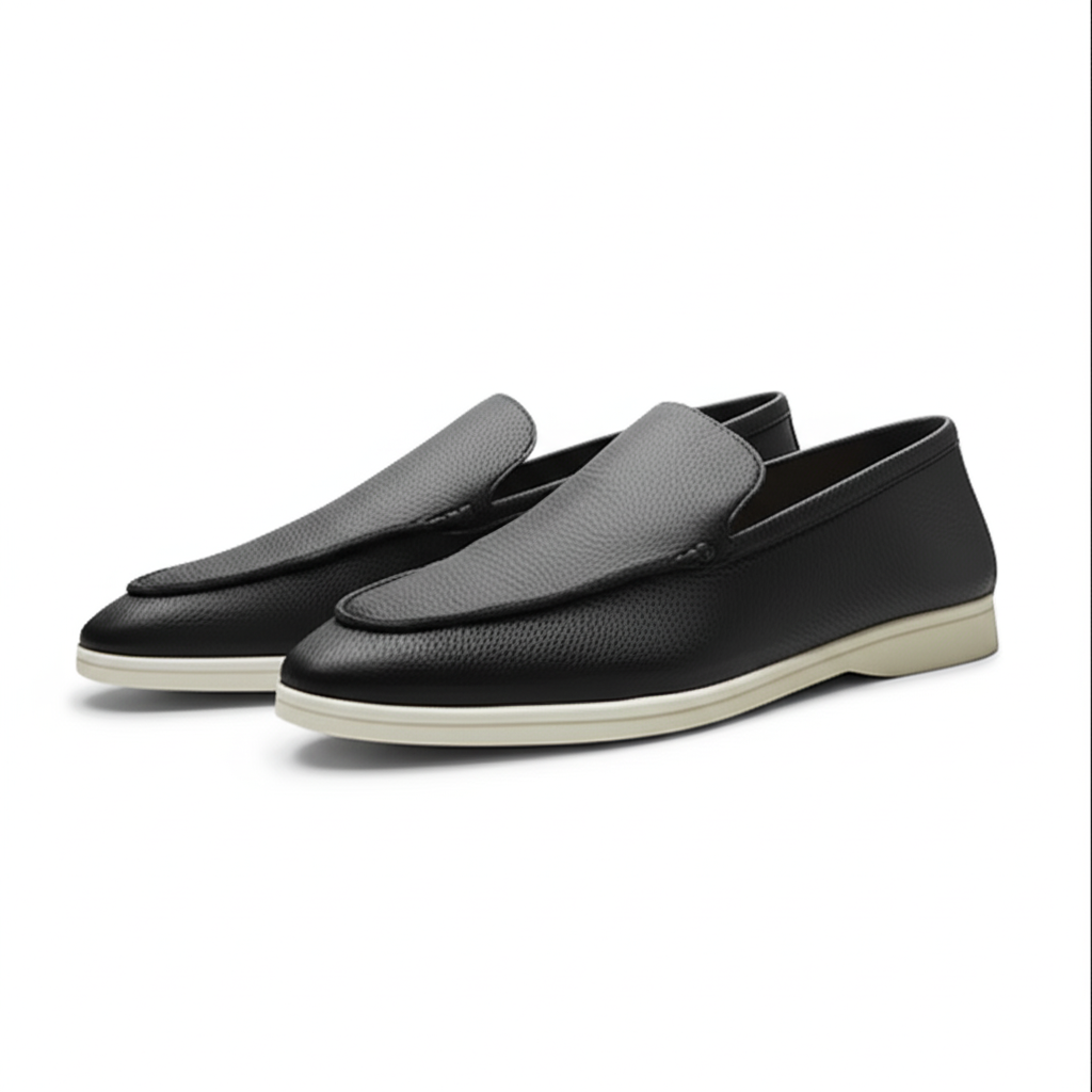 Gaitcraft - Chaussures en daim véritable – Vert Foncé