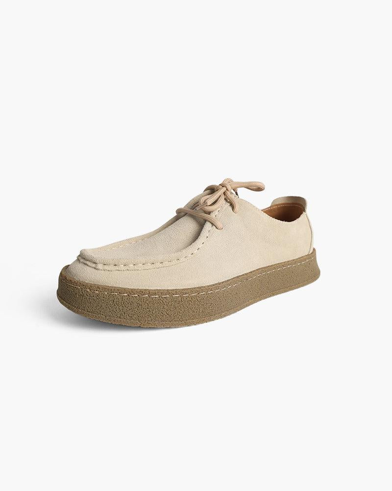 Gaitcraft - Premium Chaussures de ville en daim - Beige