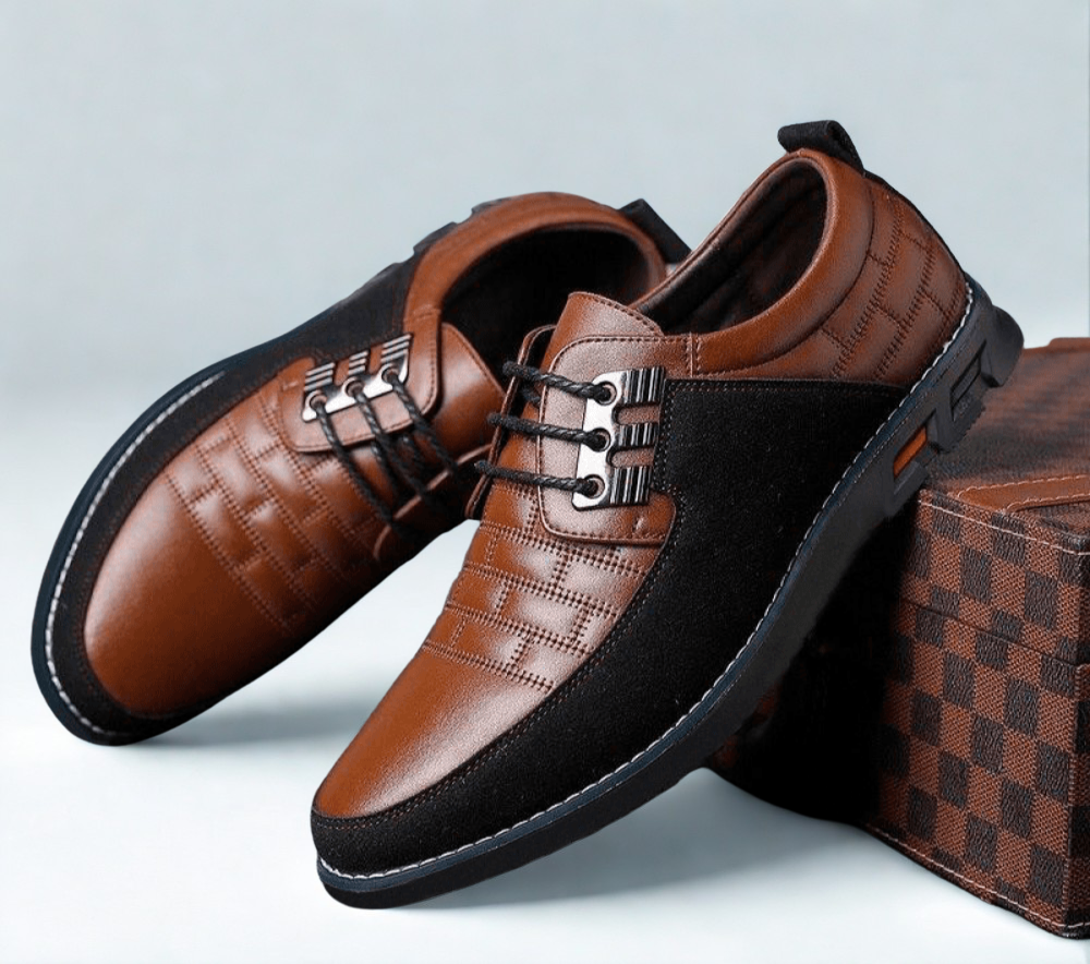 Gaitcraft - Oxford Derby Sans Rayure Chaussures en cuir - Marron
