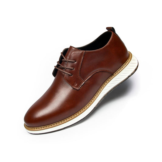 Gaitcraft - Grandeur Dress chaussures habillées en cuir véritable – Marron