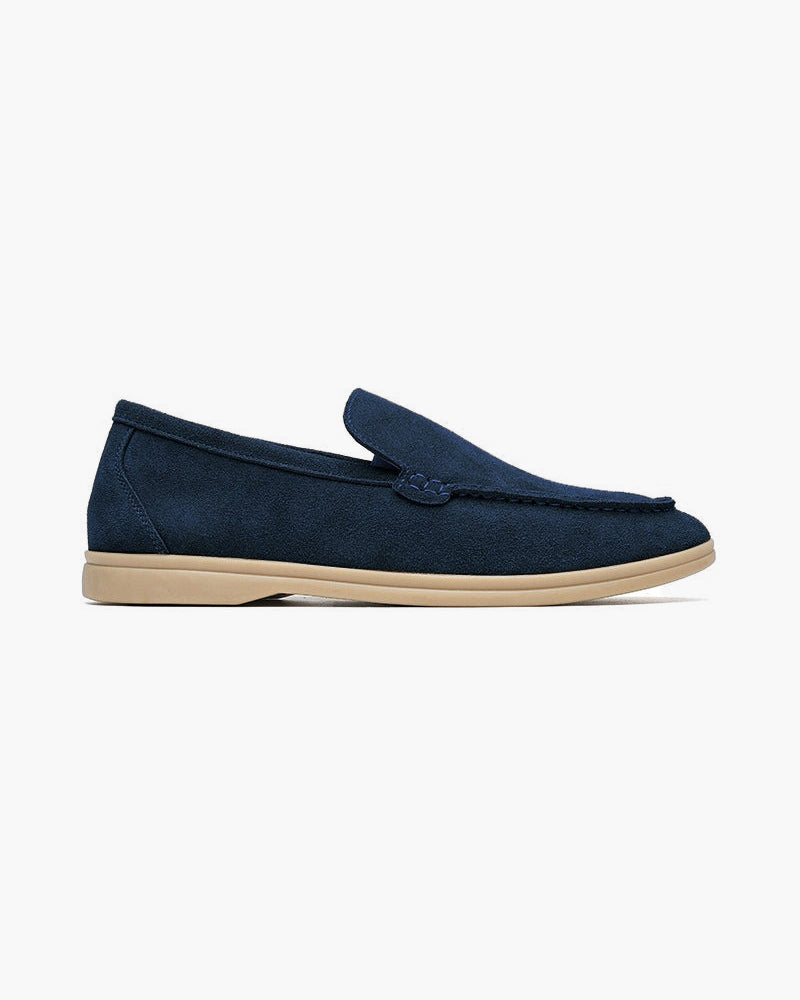 Gaitcraft - Premium Loafer en daim - Bleu marine