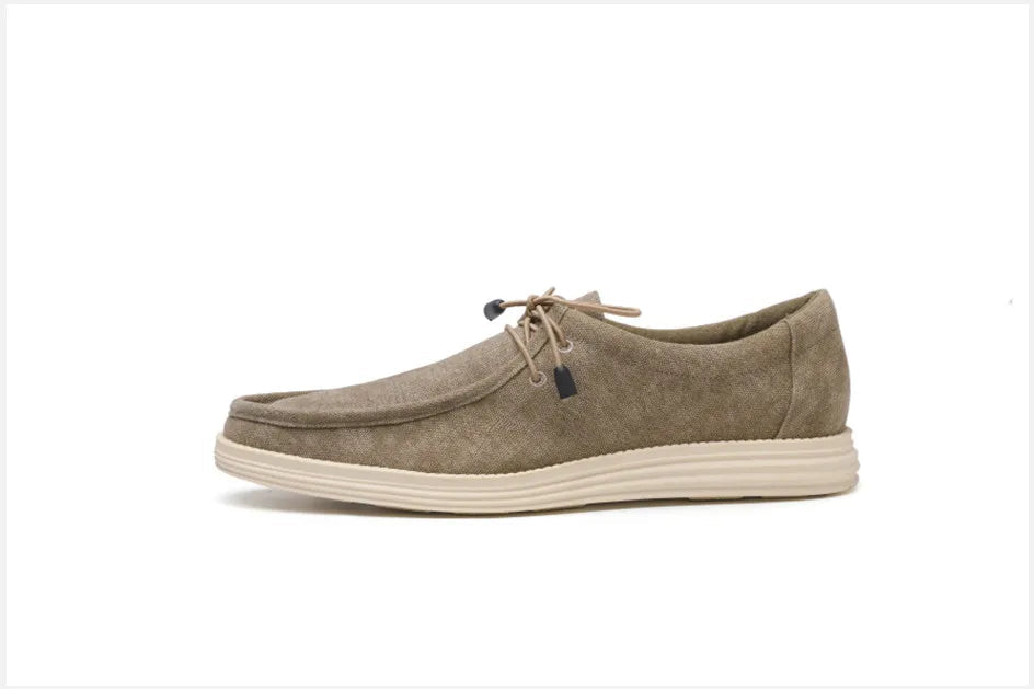 Gaitcraft - Chaussure Confortable en Daim pour Tous les Jours – Khaki
