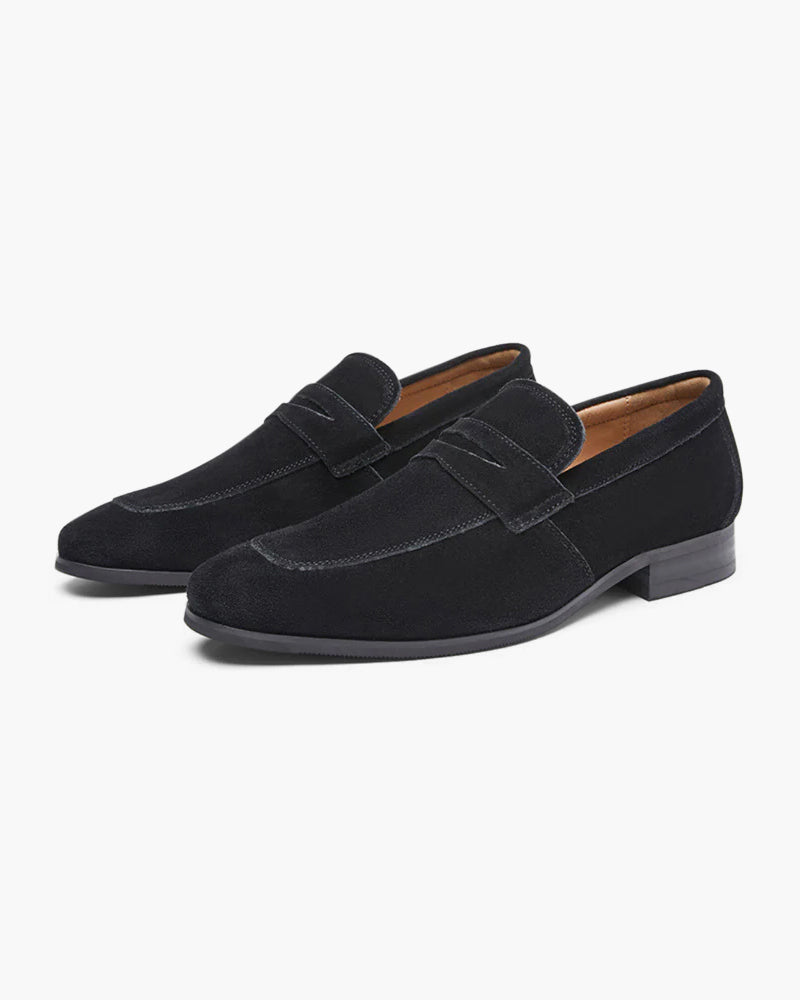 Gaitcraft - Luxury Loafers en daim - Noir