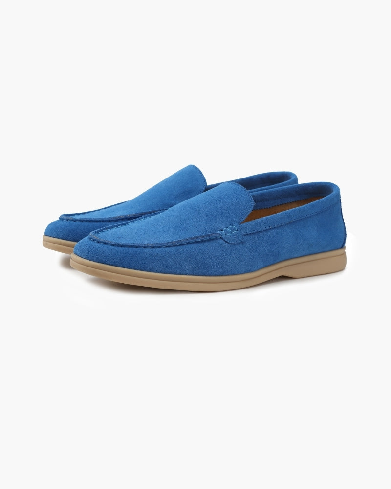 Gaitcraft - Premium Loafer en daim - Bleu