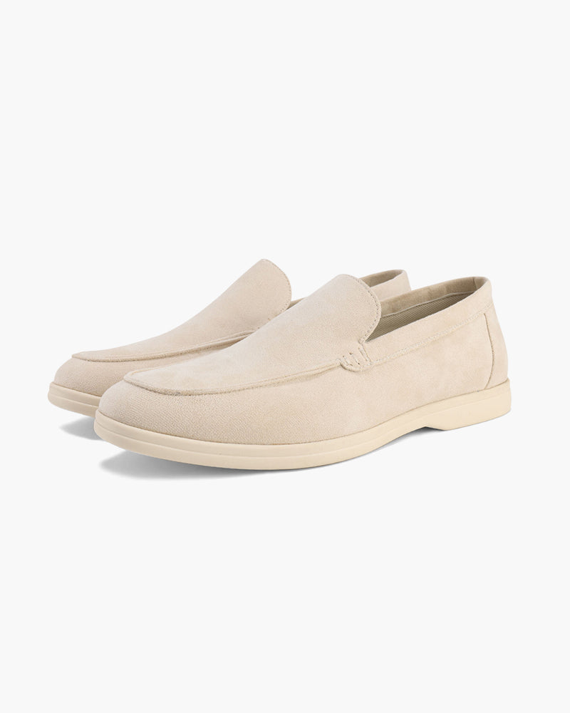 Gaitcraft – Chaussures en daim véritable – Beige