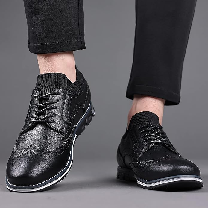 Gaitcraft - Oxford Classic Chaussure en cuir – Noir
