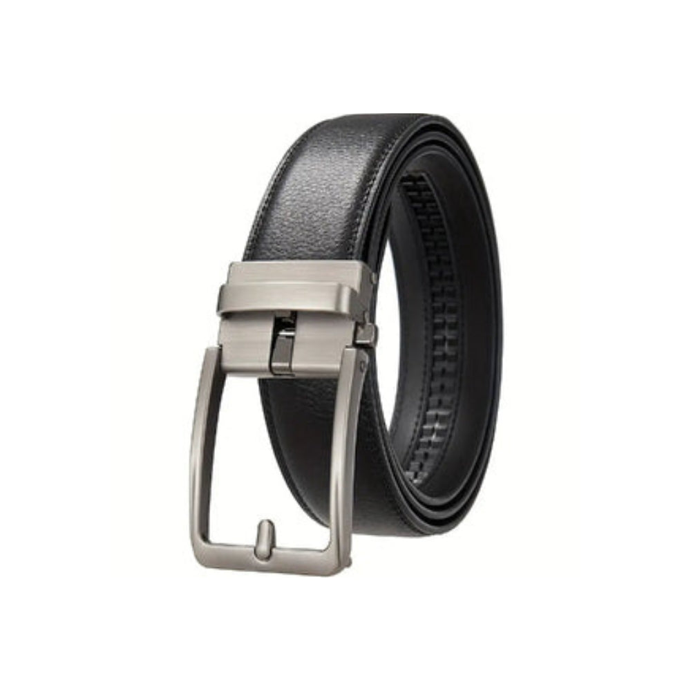 Gaitcarft - Ceinture pour homme en cuir véritable – Noire