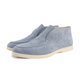 Gaitcraft - Chaussures hautes en daim véritable - Bleu Fumé