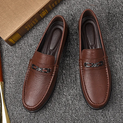 Gaitcraft - Bellezza Chaussures élégantes en cuir véritable – Marron
