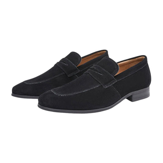 Gaitcraft - Luxury Loafers en daim - Noir