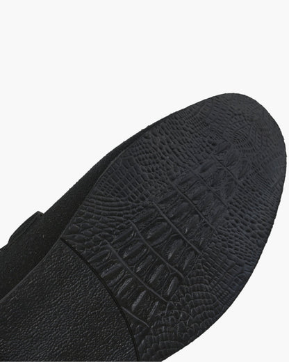 Gaitcraft - Pennyloafer en Daim – Noire