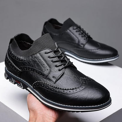 Gaitcraft - Oxford Classic Chaussure en cuir – Noir