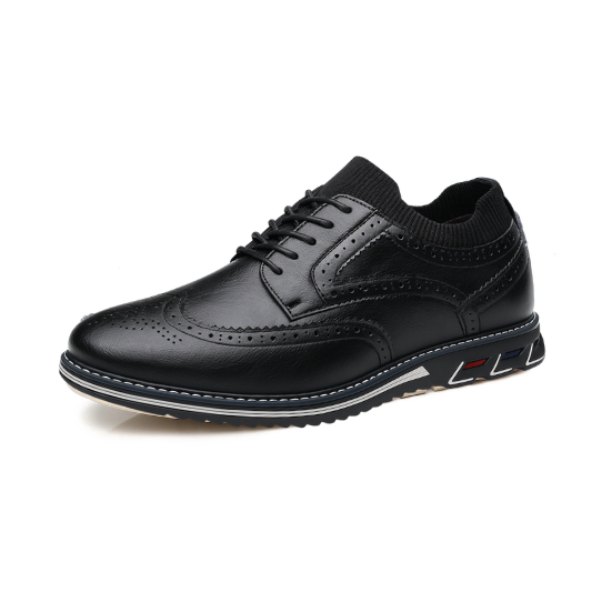 Gaitcraft - Oxford Classic Chaussure en cuir – Noir