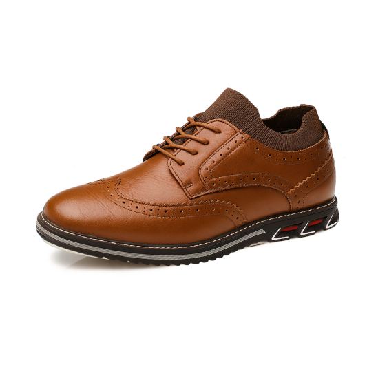 Gaitcraft - Oxford Classic chaussures en cuir - Marron