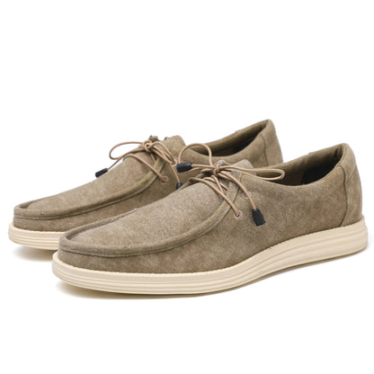 Gaitcraft - Chaussure Confortable en Daim pour Tous les Jours – Khaki