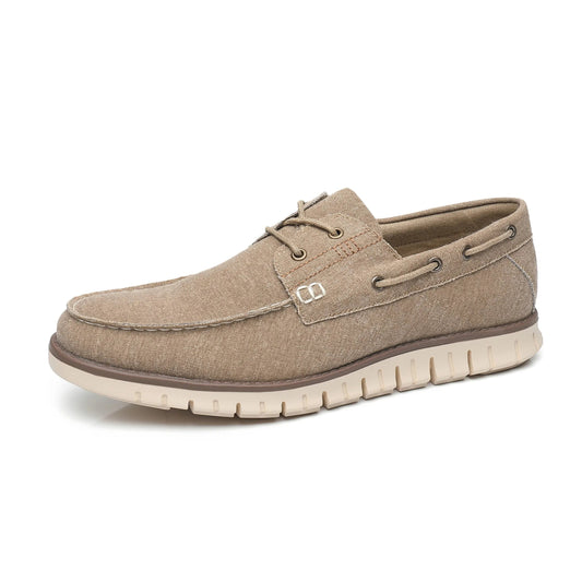 Gaitcraft - Mocassins en cuir véritable – Kaki