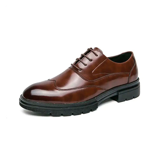 Gaitcraft - Fiore Chaussures habillées en cuir véritable - Marron