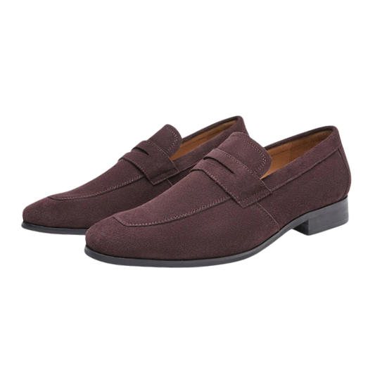 Gaitcraft - Luxury Loafers en Daim - Marron