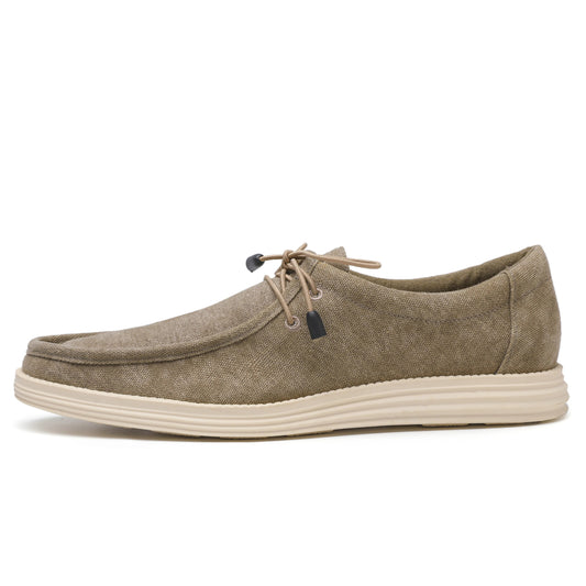 Gaitcraft - Chaussure Confortable en Daim pour Tous les Jours – Khaki