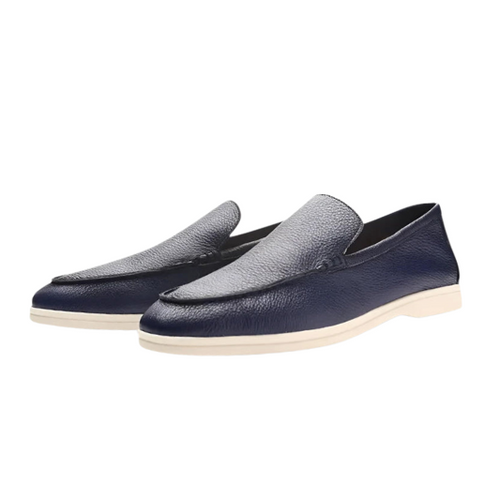 Gaitcraft - Chaussures en Cuir de Vache – Bleu Marine