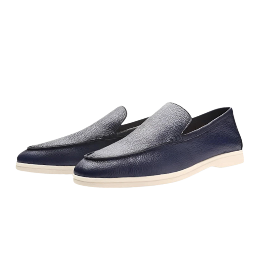 Gaitcraft - Chaussures en Cuir de Vache – Bleu Marine