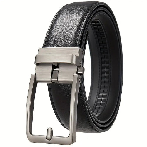 Gaitcarft - Ceinture pour homme en cuir véritable – Noire