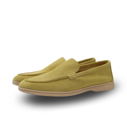 Gaitcraft - Premium Loafer en daim - Vert clair