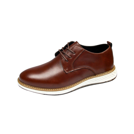 Gaitcraft - Grandeur Dress chaussures habillées en cuir véritable – Marron