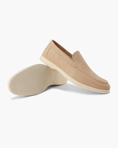 Gaitcraft – Chaussures en daim véritable – Marron clair