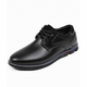 Gaitcraft - Oxford Lisse chaussures habillées pour homme en cuir véritable – Noir