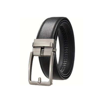 Gaitcarft - Ceinture pour homme en cuir véritable – Noire